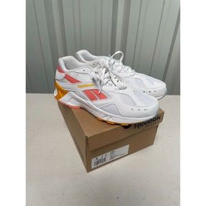 Reebok Aztrek Womens Sneakers Size 9 White Pink Gold Grey NEW DV9581